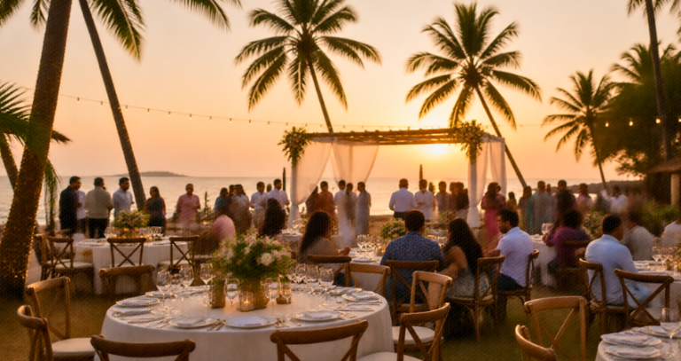 How Many Guests Can You Realistically Invite to a Goa Beach Wedding?
