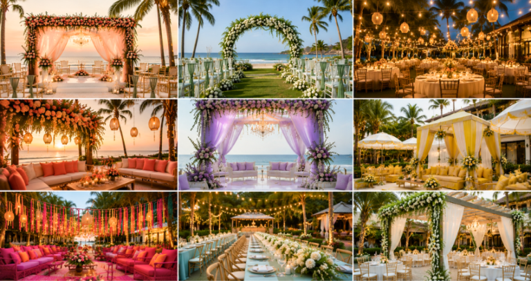 Wedding Colour Palettes That Work Beautifully in Goa’s Outdoor Settings